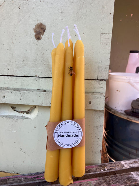 Beeswax candles