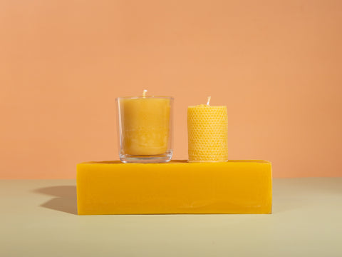 Beeswax candles