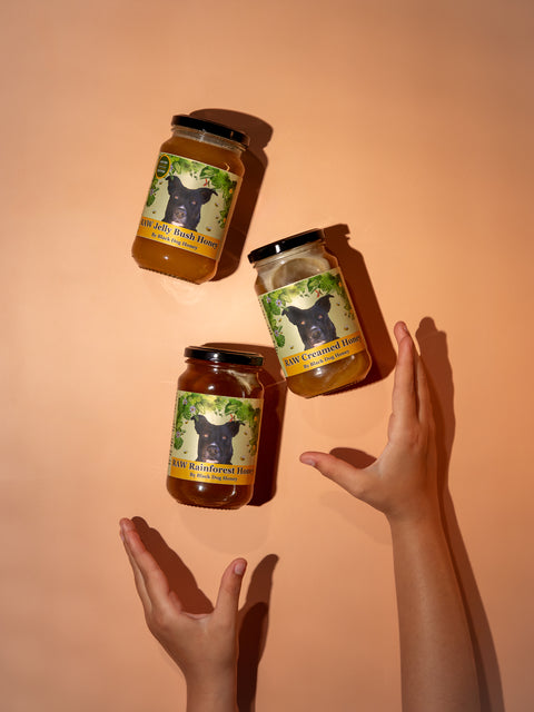 Vanilla infused honey