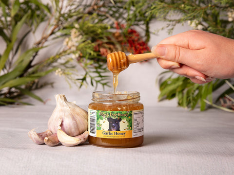 Garlic infused Honey
