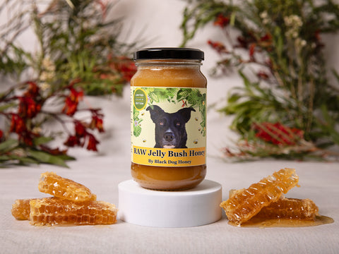 Raw Jelly Bush Honey