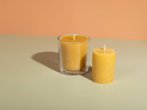 Beeswax candles