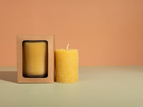 Beeswax candles