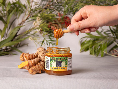 Turmeric infused honey